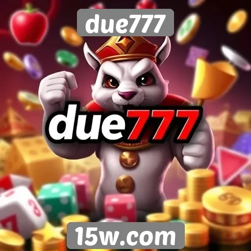 Variedade de jogos disponíveis no due777